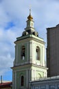 Moscow, Russia. Belfry of Temple of Beheading of John the Baptist