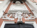 Moscow, Russia. Church of Archangel Gabriel, Menshikov tower. Early 18th century. Decorative elements