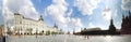 A wide view panorama of Red Square Royalty Free Stock Photo