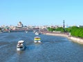 Moscow, Russia: Gorky Park, Moscow River, Temple of Christ the Savior and Crimean bridge