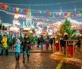 Moscow, Russia - December 5, 2017: Christmas tree Trade House GUM on Red Square in Moscow, Russia Royalty Free Stock Photo