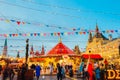 Christmas Market on the Red Square, Moscow, Russia