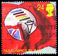 British Paralympic Association Symbol - Barcelona `92, International Events serie, circa 1992