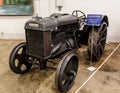 Retro tractor Fordson in film studio Mosfilm museum. Moscow, Russia.