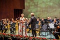 Soloist of the Bolshoi Theater Daria Zykova, chief conductor Fabio Mastrangelo and the Moscow Philharmonic Russian Symphony Orche