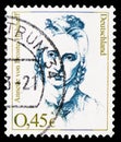 Annette von Droste-HÃÂ¼lshoff (1797-1848), poet, Women in German History serie, circa 2002