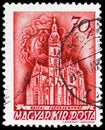 Cathedral of Kassa, Church in Hungary serie, circa 1942