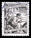 Steel worker, Definitives - Companies serie, circa 1952