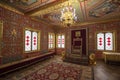 The wooden palace of Tsar Aleksey Mikhailovich in Kolomenskoye in Moscow, Russia Royalty Free Stock Photo