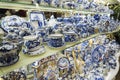 Moscow, Russia - January 10 2015 Ceramic tableware Royalty Free Stock Photo