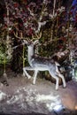 Fabulous deer based on the fairy tale `12 months` on Manezhnaya Square during the celebration of Christmas and New Year.