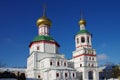 MOSCOW, RUSSIA - January, 2019: Nikolo-Perervinsky monastery in winter sunny day