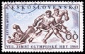 Ice hockey, Winter Olympic Games 1960 - Squaw Valley serie, circa 1960