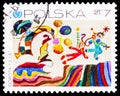 The Unknown Planet, Children`s Drawings-25th Anniv. Of UNICEF serie, circa 1971