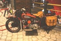 MOSCOW, RUSSIA - JANUARY 6, 2018: Vadim Zadorozhny Technology Museum, motorcycle Indian 741 B Royalty Free Stock Photo