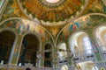 Moscow, Russia - July 24. 2017. interior in Church in honor of Resurrection of Christ, New Martyrs and Confessors of Russian Churc Royalty Free Stock Photo