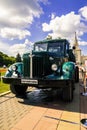 MAZ-200 is a Soviet truck manufactured at the Minsk Automobile Plant. First Soviet truck powered by a diesel engine. Front part of