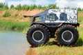 Show off-road capabilities Sherp and Sherp Max all-terrain vehicles