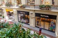 Moscow, Russia - July 28, 2019: Storefronts of Paul Smith butique in GUM State Department Store on Red square in Moscow