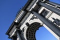 Triumphal arch in Moscow to celebrate the victory over Napoleon