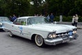 Car `Chrysler-Imperial` on the rally of old cars Bosch Moskau Klassik in Moscow.