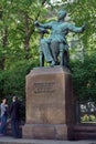 Monument to the Russian great composer Pyotr Ilyich Tchaikovsky