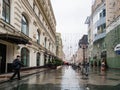 Nikolskaya street in Moscow Royalty Free Stock Photo