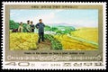 Looking over Grain Fields, 65th Birthday of Kim Il Sung: Paintings serie, circa 1977