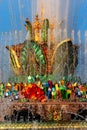 The Stone Flower Fountain in Moscow, Russia