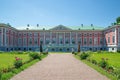 View of the Palace of Count Sheremetev in the Kuskovo Estate Museum, Moscow, Russia