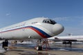 Airplanes IL-62M of the Russian Space Forces at the Chkalovsky airfield