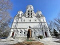 Moscow, Russia, March, 19, 2023. The Church of the Beheading of the head of John the Baptist in Dyakovo Royalty Free Stock Photo