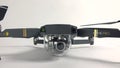 MOSCOW, RUSSIA - MARCH, 3, 2017. Close-up shot of compact foldable drone DJI Mavic Pro Royalty Free Stock Photo