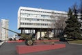 Exposition of artillery equipment from the great Patriotic war near the State Museum of defense of Moscow in the Olympic village