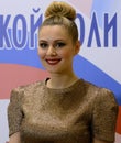 Famous Russian actress and politician Maria Kozhevnikova.