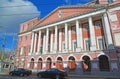 Moscow, Russia - March 14, 2016. Farmstead Count Musin-Pushkin in Razgulyai, now State University of Civil Engineering