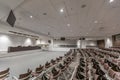 Hall for press conferences at the Luzhniki stadium. Moscow, Russia Royalty Free Stock Photo