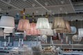 MOSCOW, RUSSIA - March 23, 2017: Home depot lighting department in IKEA