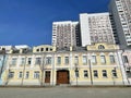 Moscow, Russia, March, 21, 2024. House 49 is historical Rogozhskaya Yamskaya Sloboda