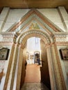 Moscow, Russia, March, 19, 2023. Interior of the Church of the Beheading of the head of John the Baptist in Dyakovo