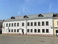 Moscow, Russia, March, 21, 2024. Moscow, Tovarishchesky lane, house 14, Dobrovolcheskaya Street, - historical buildings