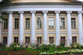 Moscow, Russia - 10 March. 2000. Nebolsin's house, also Gagarin's house on territory of the Filatov Children