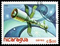 Satellites, space vehicles, Spaceflight serie, circa 1982