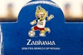 Zabivaka is the official mascot of FIFA World Cup 2018 Royalty Free Stock Photo