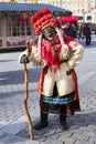 Moscow, Russia, Maslenitsa celebrations In Manezhnaya square in Moscow, Russia. Festival `The Moscow Mardi Gras 2019`.