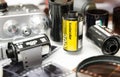 Moscow,Russia - may 21, 2019: Film kodacolor Kodak closeup