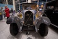 MOSCOW, RUSSIA - MAY 3, 2021: French retro car of Michel Irat cb1 at an exhibition stand in Domodeovo international