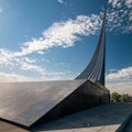 MOSCOW, RUSSIA - MAY 20, 2009: Monument to the Conquerors of Space Royalty Free Stock Photo