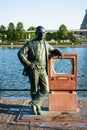 Monument Vladimir Zworykin - inventor of television.