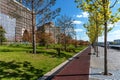 Moscow, Russia - May 21, 2022: New modern residential complex ZilArt on the new embankment of the Moscow River